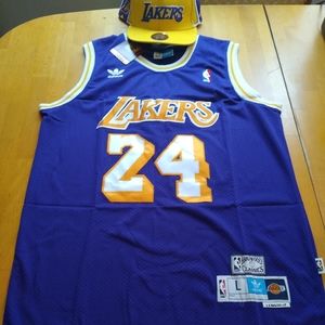 Kobe Bryant jersey and hat